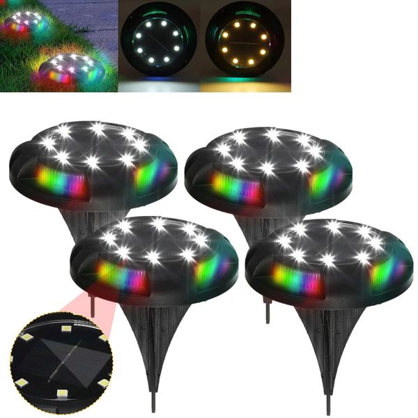 led solar buried lamp color garden lawn outdoor waterproof underground floor pathway stairs deck light for household decoration - warm white
led solar buried lamp color garden lawn outdoor waterproof underground floor pathway stairs deck light for household decoration - warm white