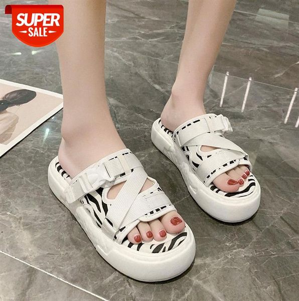 slippers women korean version of leopard-print sponge cake with fashionable thick-soled flat-shaped student women's sandals and #2b4l, Black
slippers women korean version of leopard-print sponge cake with fashionable thick-soled flat-shaped student women's sandals and #2b4l, Black