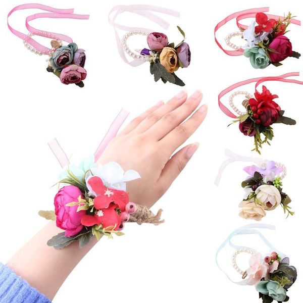 faux pearl wedding bracelet bridesmaid bride flower ribbon hand wrist corsage wreath decor party accessories decorative flowers & wreaths
faux pearl wedding bracelet bridesmaid bride flower ribbon hand wrist corsage wreath decor party accessories decorative flowers & wreaths