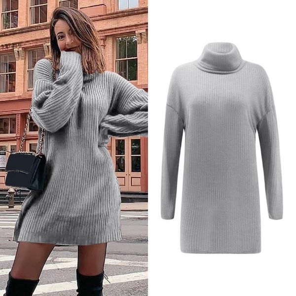 winter holiday party elegant dress vestido street sweaters solid mini warm casual jumper long sleeve turtleneck dresses, Black;gray
winter holiday party elegant dress vestido street sweaters solid mini warm casual jumper long sleeve turtleneck dresses, Black;gray