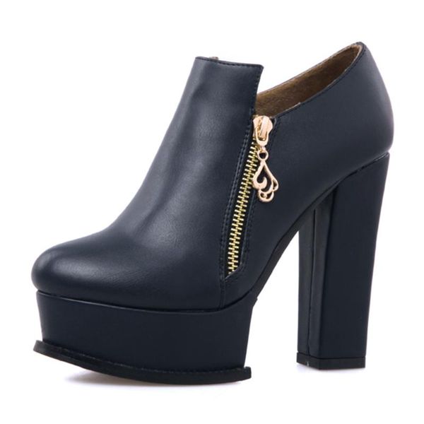 dress shoes sarairis brand high heels platform zipper elegant classic office lady booties stylish pumps women, Black
dress shoes sarairis brand high heels platform zipper elegant classic office lady booties stylish pumps women, Black