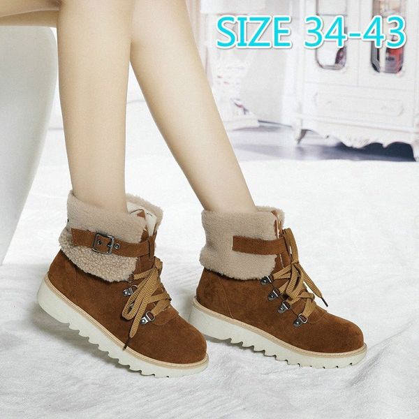 round toe suede flat short boots for women flats lace up sneakers ankle platform shoes women vulcanized shoes woman autumn 2019 w1xa#, Black
round toe suede flat short boots for women flats lace up sneakers ankle platform shoes women vulcanized shoes woman autumn 2019 w1xa#, Black