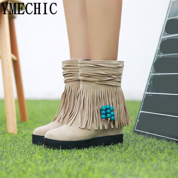 boots ymechic tassel fringe women 2021 string bead height increasing high heel platform ankle plus size bootie footwear, Black
boots ymechic tassel fringe women 2021 string bead height increasing high heel platform ankle plus size bootie footwear, Black