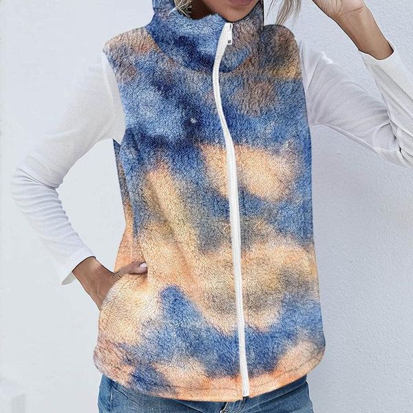 women's vests 13 style sleeveless plush vest coat fashion women winter causal zipper tie dye print jacket lapel chaleco acolchado mujer, Black;white
women's vests 13 style sleeveless plush vest coat fashion women winter causal zipper tie dye print jacket lapel chaleco acolchado mujer, Black;white