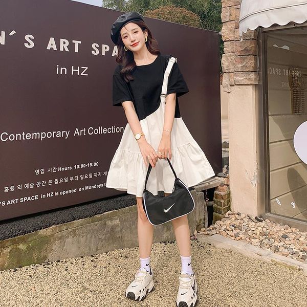 maternity dresses dress black patchwork white faux two pieces preppy style short sleeve o-neck pregnant woman cotton vintage
maternity dresses dress black patchwork white faux two pieces preppy style short sleeve o-neck pregnant woman cotton vintage