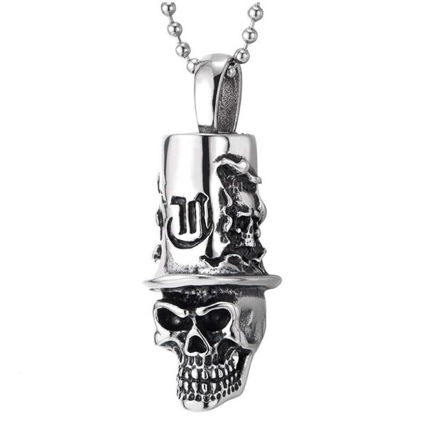 chains fashion trend exquisite hat skull shape men's birthday gift necklace anniversary party jewelry wholesale, Silver
chains fashion trend exquisite hat skull shape men's birthday gift necklace anniversary party jewelry wholesale, Silver