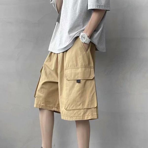 men's shorts big pocket men summer lightweight thin comfort flex waist cargo short man khaki black hiphop loose classic streetwear, White;black
men's shorts big pocket men summer lightweight thin comfort flex waist cargo short man khaki black hiphop loose classic streetwear, White;black