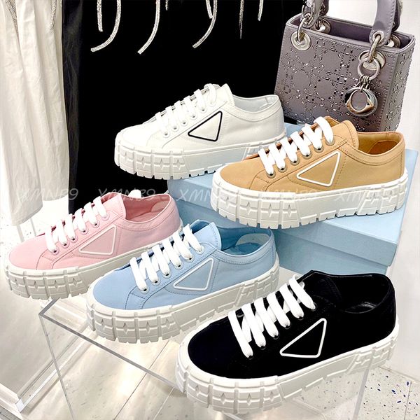 women casual shoes fashion rubber platform sneaker inspired by motocross tires luxurys designers nylon gabardine sneakers, Black
women casual shoes fashion rubber platform sneaker inspired by motocross tires luxurys designers nylon gabardine sneakers, Black