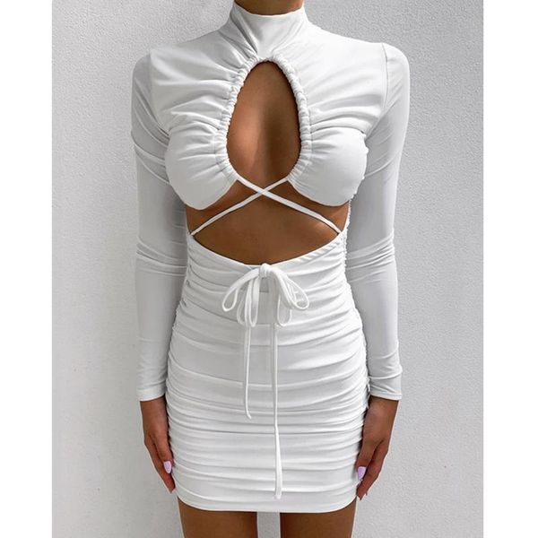 casual dresses women lace up bodycon solid/printed hollow ruched mini vestidos long sleeve dress party clubwear female clothes, Black;gray
casual dresses women lace up bodycon solid/printed hollow ruched mini vestidos long sleeve dress party clubwear female clothes, Black;gray