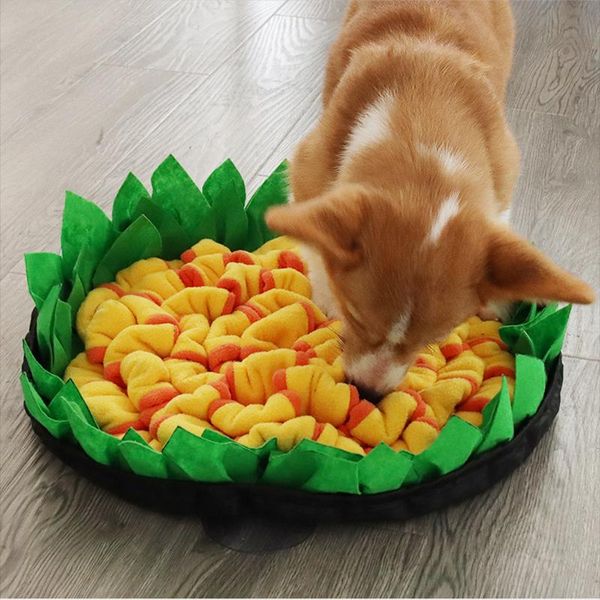 kennels & pens dogs snuffle bowl mat antiskid reinforced felt cloth anti choking slowing intelligence feeding sunflower
kennels & pens dogs snuffle bowl mat antiskid reinforced felt cloth anti choking slowing intelligence feeding sunflower