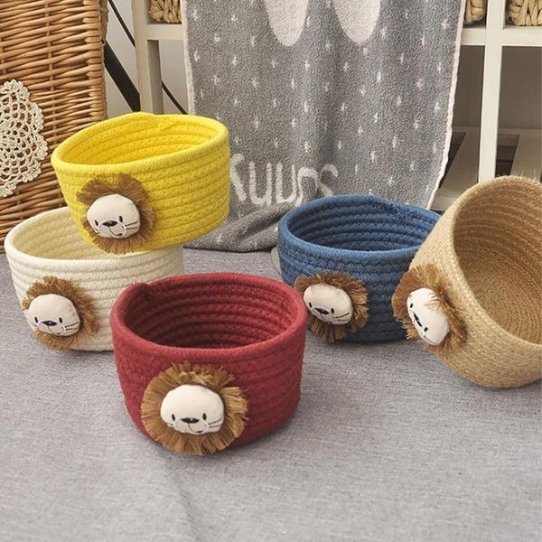 storage baskets hand woven basket cartoon animals kids toys deskorganizer sundries box rope small sewing
storage baskets hand woven basket cartoon animals kids toys deskorganizer sundries box rope small sewing