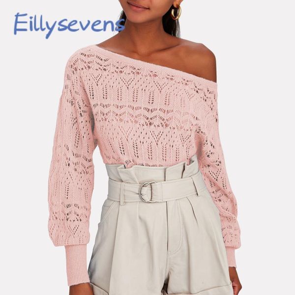 women's sweaters womens fashion off shoulder long sleeve knit pullover hollow 2021 korean autumn and winter sweater, White;black
women's sweaters womens fashion off shoulder long sleeve knit pullover hollow 2021 korean autumn and winter sweater, White;black