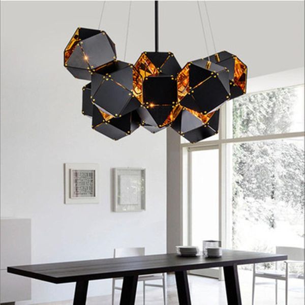 pendant lamps nordic modern droplight metal dna split box black golden stainless steel light polyhedral hanging lights
pendant lamps nordic modern droplight metal dna split box black golden stainless steel light polyhedral hanging lights