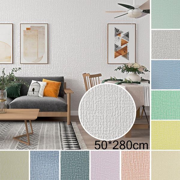wallpapers thick waterproof linen silk pattern wallpaper pvc self-adhesive furniture renovation wall stickers decor film 2.8x0.5m
wallpapers thick waterproof linen silk pattern wallpaper pvc self-adhesive furniture renovation wall stickers decor film 2.8x0.5m