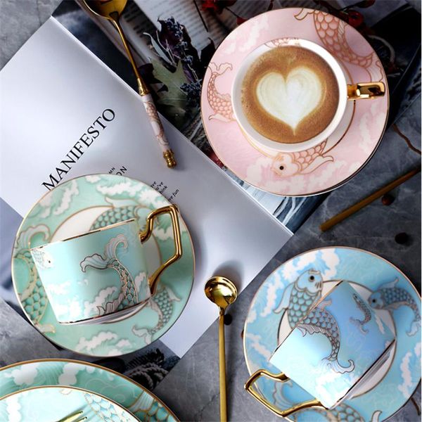 cups & saucers europe noble porcelain coffee cup saucer spoon set luxury ceramic mug grade afternoon tea cafe party household drinkware
cups & saucers europe noble porcelain coffee cup saucer spoon set luxury ceramic mug grade afternoon tea cafe party household drinkware