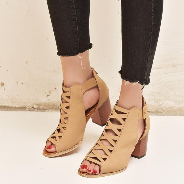 summer platform women sandals gladiator open toe ladies shoes square heel party hollow fashion sandal large size, Black
summer platform women sandals gladiator open toe ladies shoes square heel party hollow fashion sandal large size, Black