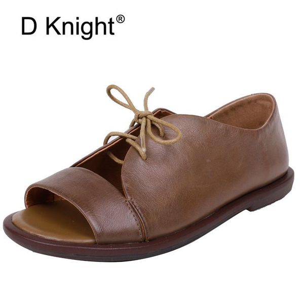 women flats sandals genuine leather lace up shoes summer fashion peep toe ladies rome soft female, Black
women flats sandals genuine leather lace up shoes summer fashion peep toe ladies rome soft female, Black