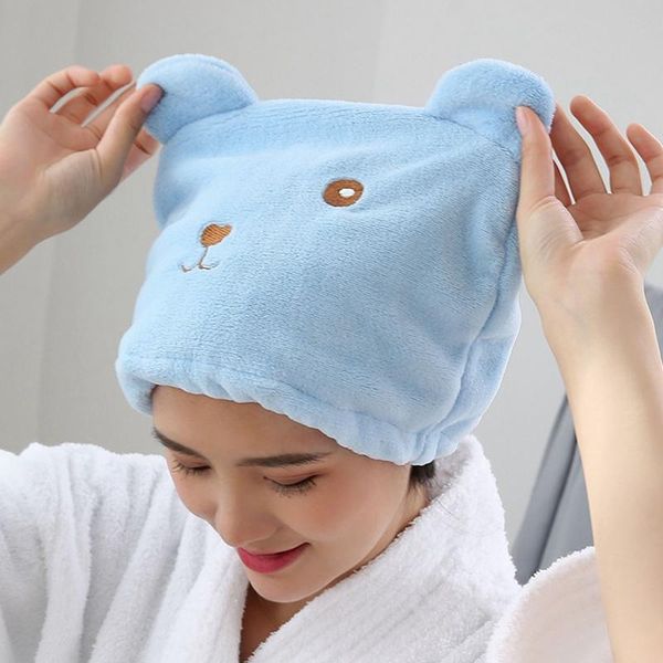 1pcs microfiber hair turban shower cap quickly dry hat wrapped towel bathing bathroom accessories
1pcs microfiber hair turban shower cap quickly dry hat wrapped towel bathing bathroom accessories