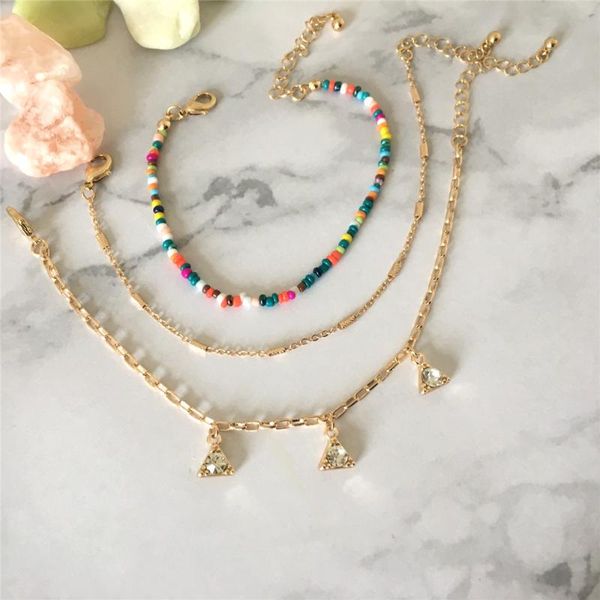 beaded, strands 3pcs/set boho summer bracelet colorful bead strand triangle charm for party wedding jewelry wholesale, Black
beaded, strands 3pcs/set boho summer bracelet colorful bead strand triangle charm for party wedding jewelry wholesale, Black
