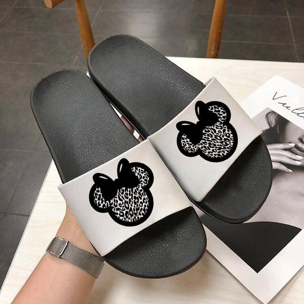 slippers leopard mouse head print 2021 women comfortable summer beach fashion open toe outdoor non-slip slides, Black
slippers leopard mouse head print 2021 women comfortable summer beach fashion open toe outdoor non-slip slides, Black