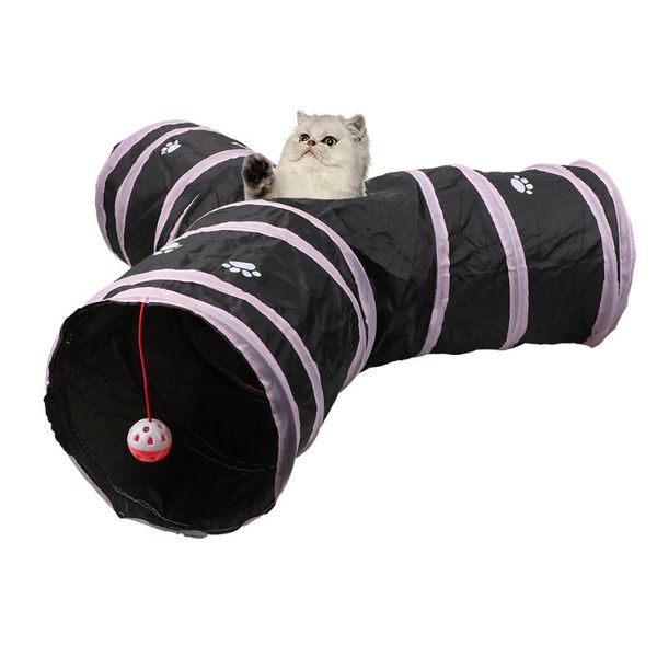 cat toys 2 colors 3 holes funny pet tunnel play tubes balls foldable storage kitten supplies
cat toys 2 colors 3 holes funny pet tunnel play tubes balls foldable storage kitten supplies
