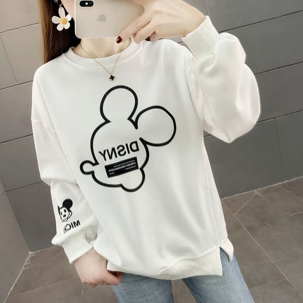 long sleeved women's 2021 new spring korean fashion thin net red foreign style casual versatile top, Black
long sleeved women's 2021 new spring korean fashion thin net red foreign style casual versatile top, Black
