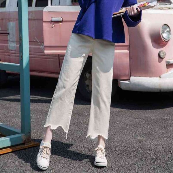 spring korea fashion women jeans irregularity tassels high waist loose straight denim pants cotton black wide leg d170 210512, Blue
spring korea fashion women jeans irregularity tassels high waist loose straight denim pants cotton black wide leg d170 210512, Blue