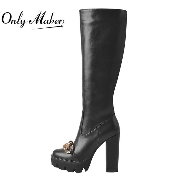 boots onlymaker high heel knee shoes platform metal chain matte black side zipper long big size
boots onlymaker high heel knee shoes platform metal chain matte black side zipper long big size