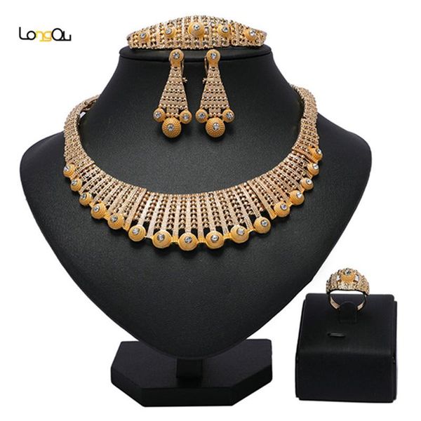 earrings & necklace longqu exquisite statement jewelry set brand dubai gold nigerian wedding woman accessories wholesale, Silver
earrings & necklace longqu exquisite statement jewelry set brand dubai gold nigerian wedding woman accessories wholesale, Silver