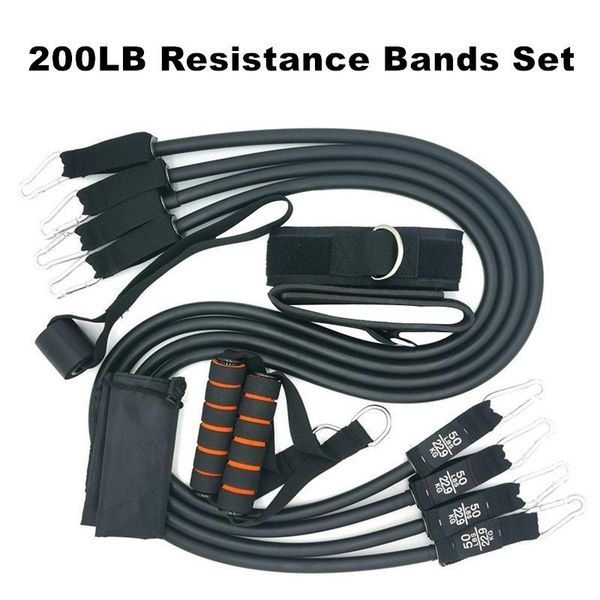 resistance tube bands set elastic rope for home gym workout bodybuilding muscle strength training fitness equipment
resistance tube bands set elastic rope for home gym workout bodybuilding muscle strength training fitness equipment