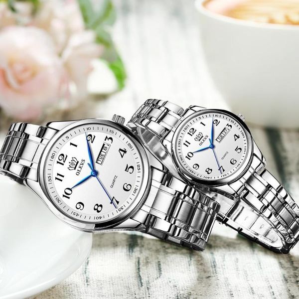 wristwatches lovers watches luxury quartz wrist watch calendar couple pair men and women waterproof stainless steel hombr, Slivery;brown
wristwatches lovers watches luxury quartz wrist watch calendar couple pair men and women waterproof stainless steel hombr, Slivery;brown