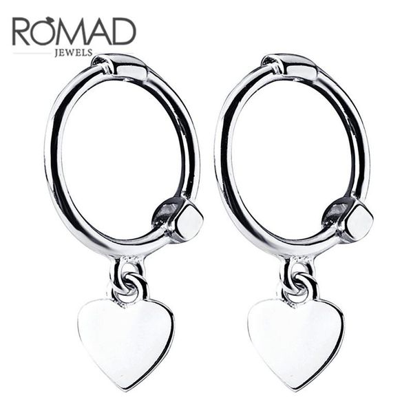 stud romad heart shaped sterling silver 925 earrings for women rose gold color fashion jewelry girl gift r3, Golden;silver
stud romad heart shaped sterling silver 925 earrings for women rose gold color fashion jewelry girl gift r3, Golden;silver