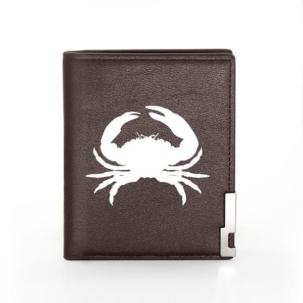 twelve constellations cancer design digital printing pu leather charm wallet men bifold holder short purse male wallets, Red;black
twelve constellations cancer design digital printing pu leather charm wallet men bifold holder short purse male wallets, Red;black