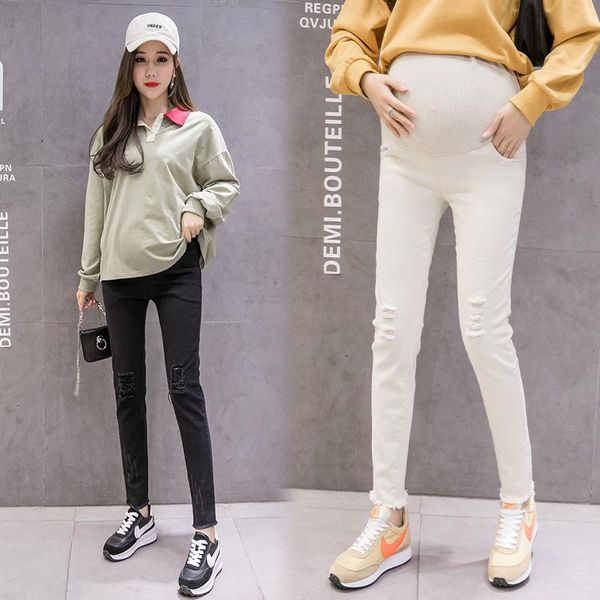 pregnancy abdominal pants casual jeans maternity for pregnant women clothes high waist trousers loose denim 112312 bottoms, White
pregnancy abdominal pants casual jeans maternity for pregnant women clothes high waist trousers loose denim 112312 bottoms, White