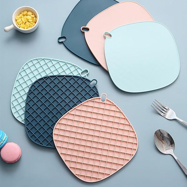mats & pads light blue/dark blue/pink table pad thick anti-slip cookware place mat resistant heat drink kitchen accessories
mats & pads light blue/dark blue/pink table pad thick anti-slip cookware place mat resistant heat drink kitchen accessories
