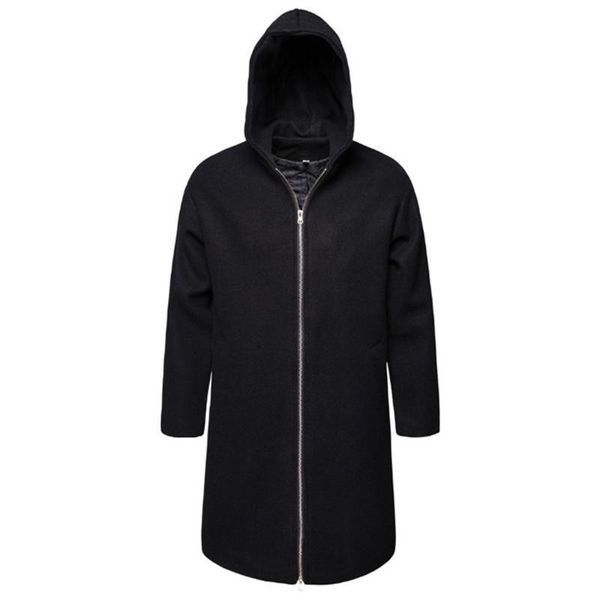men's trench coats coat men zipper hooded long woolen mens clothing jackets & british style overcoat europe/us size -xxl, Tan;black
men's trench coats coat men zipper hooded long woolen mens clothing jackets & british style overcoat europe/us size -xxl, Tan;black