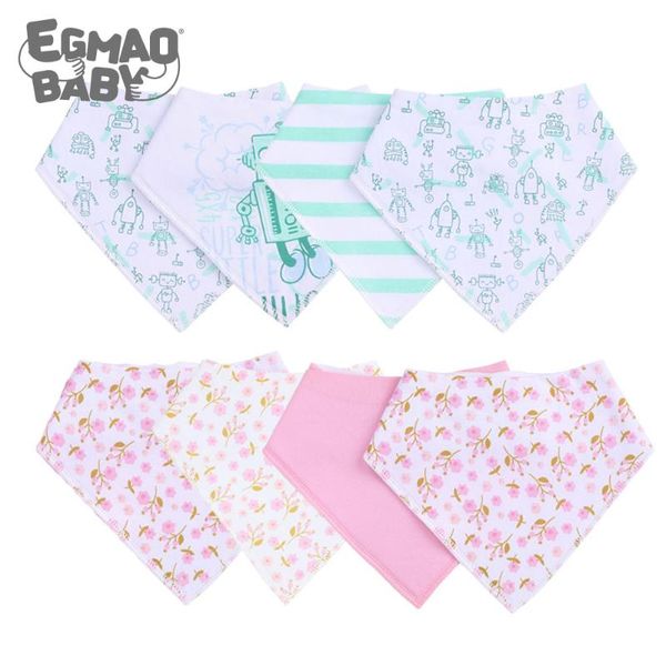 bibs & burp cloths 2pcs baby bandana drool adjustable snaps for drooling&teething 100% cotton born useful accessories 
bibs & burp cloths 2pcs baby bandana drool adjustable snaps for drooling&teething 100% cotton born useful accessories