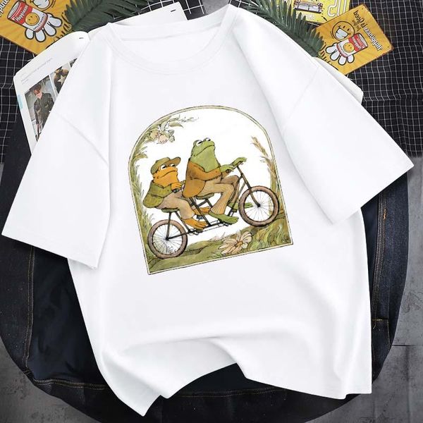 men's t-shirts frog and toad print funny harajuku short sleeve cotton round neck cartoon 14 color t-shirt everyday fashion casual top, White;black
men's t-shirts frog and toad print funny harajuku short sleeve cotton round neck cartoon 14 color t-shirt everyday fashion casual top, White;black