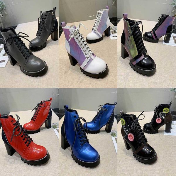 2021 designer boots women autumn winter bottom short multicolor gradient color boot violet black red shoelaces comfortable wear medal coarse
2021 designer boots women autumn winter bottom short multicolor gradient color boot violet black red shoelaces comfortable wear medal coarse
