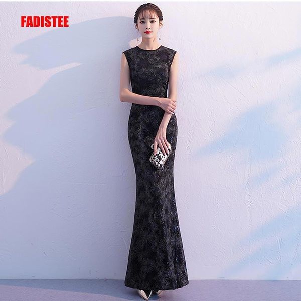 party dresses fadistee arrival elegant prom vestido de festa gown mermaid robe soiree sleeveless bling sequins black o-neck, White;black
party dresses fadistee arrival elegant prom vestido de festa gown mermaid robe soiree sleeveless bling sequins black o-neck, White;black