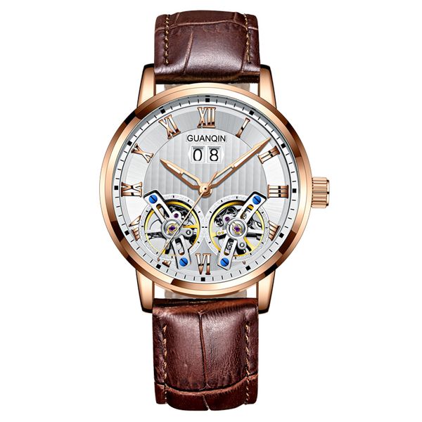 watch guanqin mens es simple hollow double trendy mechan automatic mechanical waterproof calendar clock, Slivery;brown
watch guanqin mens es simple hollow double trendy mechan automatic mechanical waterproof calendar clock, Slivery;brown