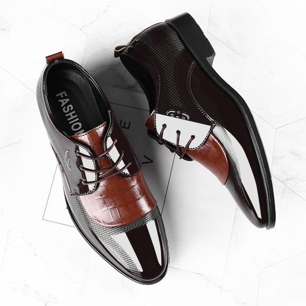 dress shoes mens fashion pointed toe lace up men's business casual brown black leather oxfords big size 38-48 brand
dress shoes mens fashion pointed toe lace up men's business casual brown black leather oxfords big size 38-48 brand