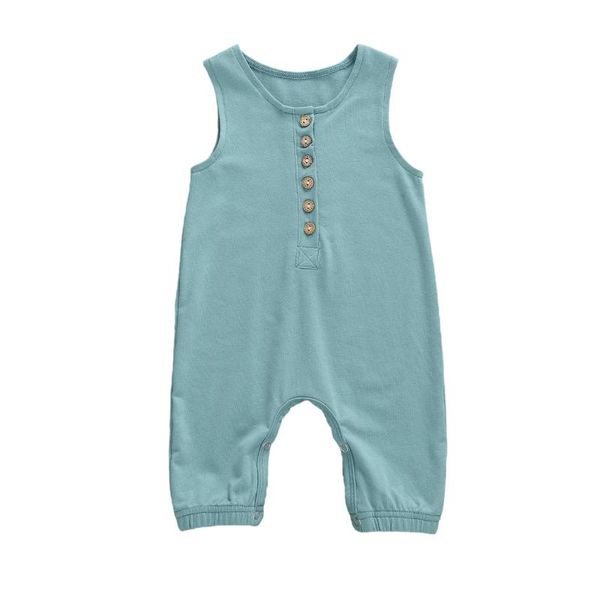 jumpsuits summer baby romper born boys girls clothes infant button soft infants sleeveless jumpsuit cotton clothing, Blue
jumpsuits summer baby romper born boys girls clothes infant button soft infants sleeveless jumpsuit cotton clothing, Blue