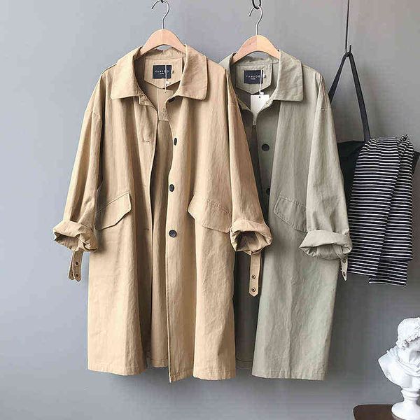women's jackets ~2022 autumn style windbreaker women's korean version medium length loose and thin long sleeved work coat women, Black;brown
women's jackets ~2022 autumn style windbreaker women's korean version medium length loose and thin long sleeved work coat women, Black;brown