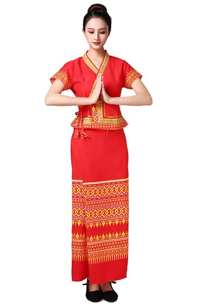 asia & pacific women clothing thailand india style traditional wear summer women dress festival vestido lady elegant asia ethnic costume, Red
asia & pacific women clothing thailand india style traditional wear summer women dress festival vestido lady elegant asia ethnic costume, Red