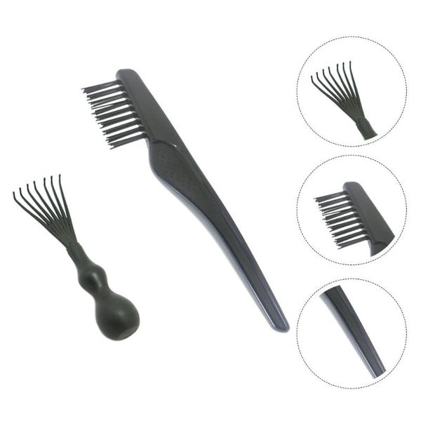 hair brushes 2 sets practical airbag hairstyling comb broken cleaning rake (black), Silver
hair brushes 2 sets practical airbag hairstyling comb broken cleaning rake (black), Silver