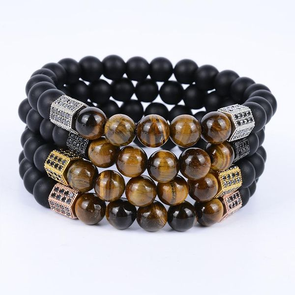beaded, strands tiger's eye bracelet men jewlery evil chakra bead natural stones bangle fashion accessories beads set chain, Black
beaded, strands tiger's eye bracelet men jewlery evil chakra bead natural stones bangle fashion accessories beads set chain, Black