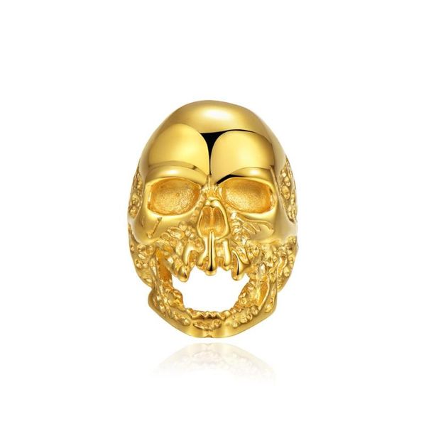 titanium steel plated gold black zombie skull biker ring punk rock jewelry for men size 8-12# drop cluster rings, Golden;silver
titanium steel plated gold black zombie skull biker ring punk rock jewelry for men size 8-12# drop cluster rings, Golden;silver