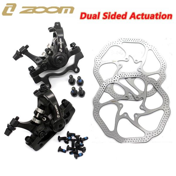 bike brakes zoom mtb road disc brake front & rear caliper dual sided actuation and 160mm rotor mountain bicycle double
bike brakes zoom mtb road disc brake front & rear caliper dual sided actuation and 160mm rotor mountain bicycle double