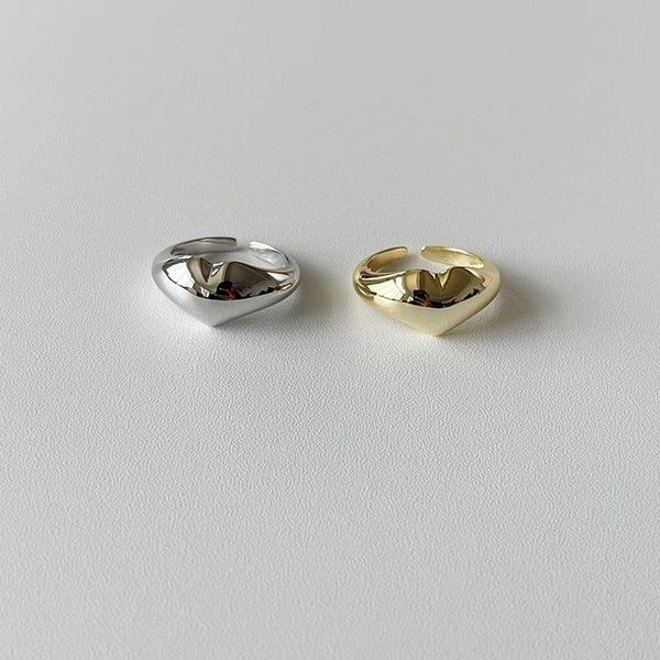 wedding rings european and american fashion personality golden love ring female heart cold wind simple retro smooth opening, Slivery;golden
wedding rings european and american fashion personality golden love ring female heart cold wind simple retro smooth opening, Slivery;golden